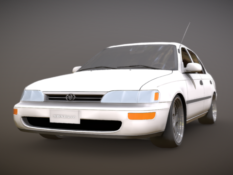 Toyota Corolla 3d model