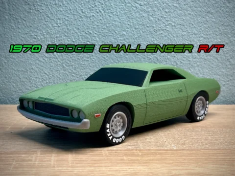 1970 Dodge Challenger RT 3d model