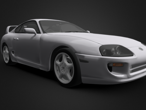 1998 Toyota Supra 3d model