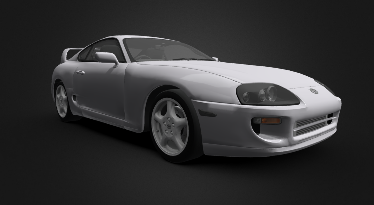 1998 Toyota Supra 3d model