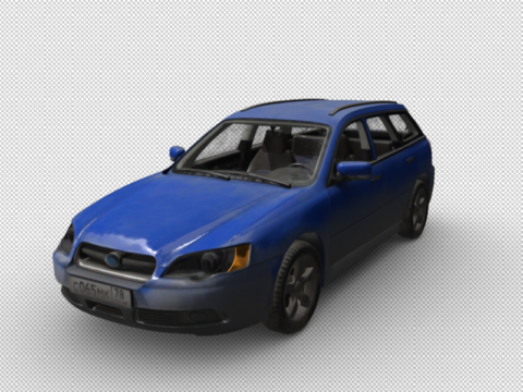 2005 Subaru Legacy B4 3d model