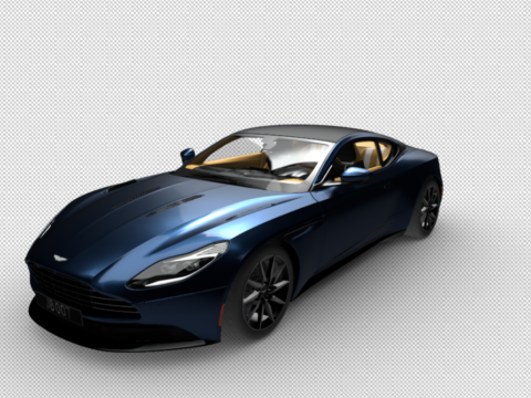2019 Aston Martin DB11 AMR 3d model