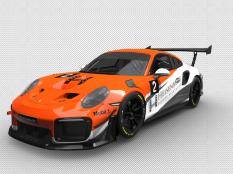 2019 Porsche 911 GT2 RS Clubsport 3d model