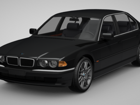 BMW E38 3d model