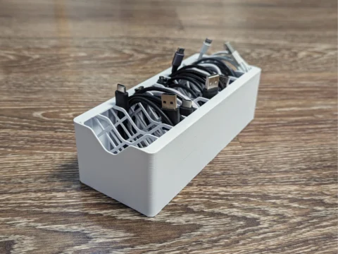 Cable Organizing Box 3d model