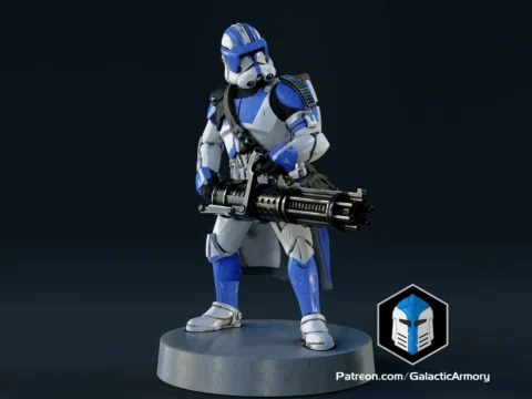 Clone Trooper Figurine - Heavy 3d model