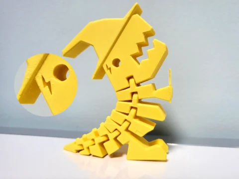 Flexi Rex - Wizard 3d model