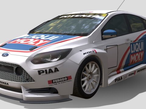 Ford Focus ST MK III Touring 3d model