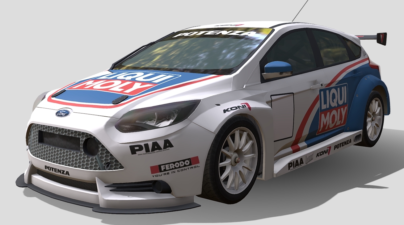 Ford Focus ST MK III Touring 3d model