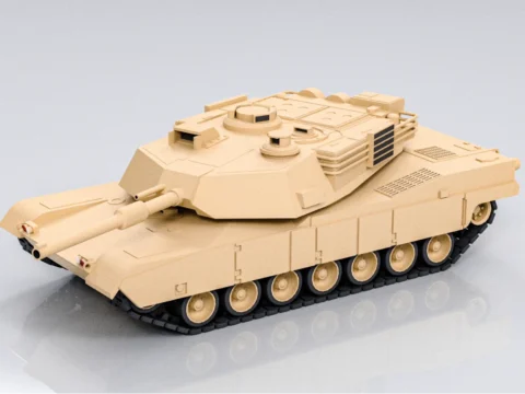 M1A2 Abrams 3d model