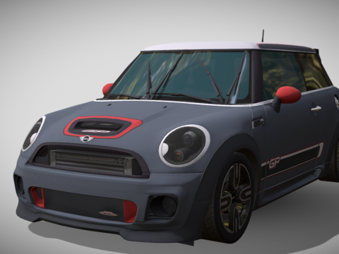 MINI John Cooper GP R56 2013 3d model