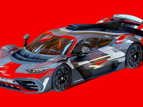 Mercedes-AMG One Livery THX 3d model
