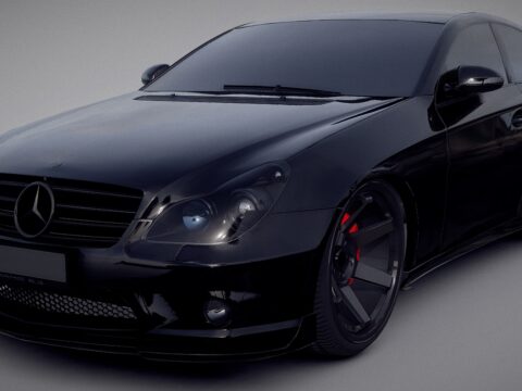 Mercedes-Benz CLS [w219] 3d model