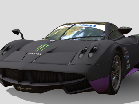 Pagani Huayra 3d model