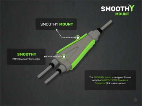 The Smoothy Mount - For The Smoothy Y Splitter 3d model
