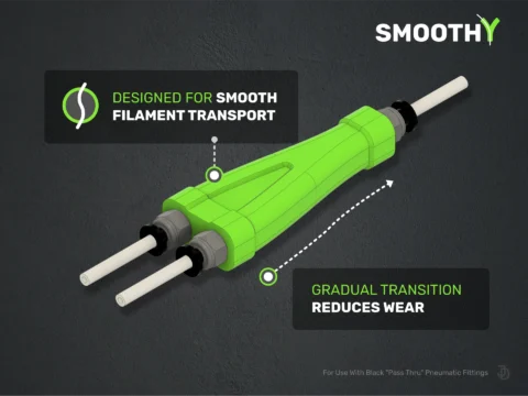 The Smoothy - Y Splitter Connector 3d model
