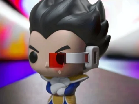Vegeta Funko 3d model