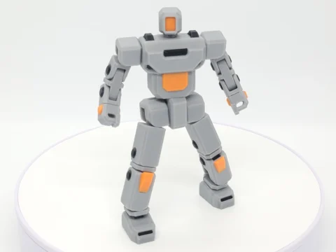Worker 3d model