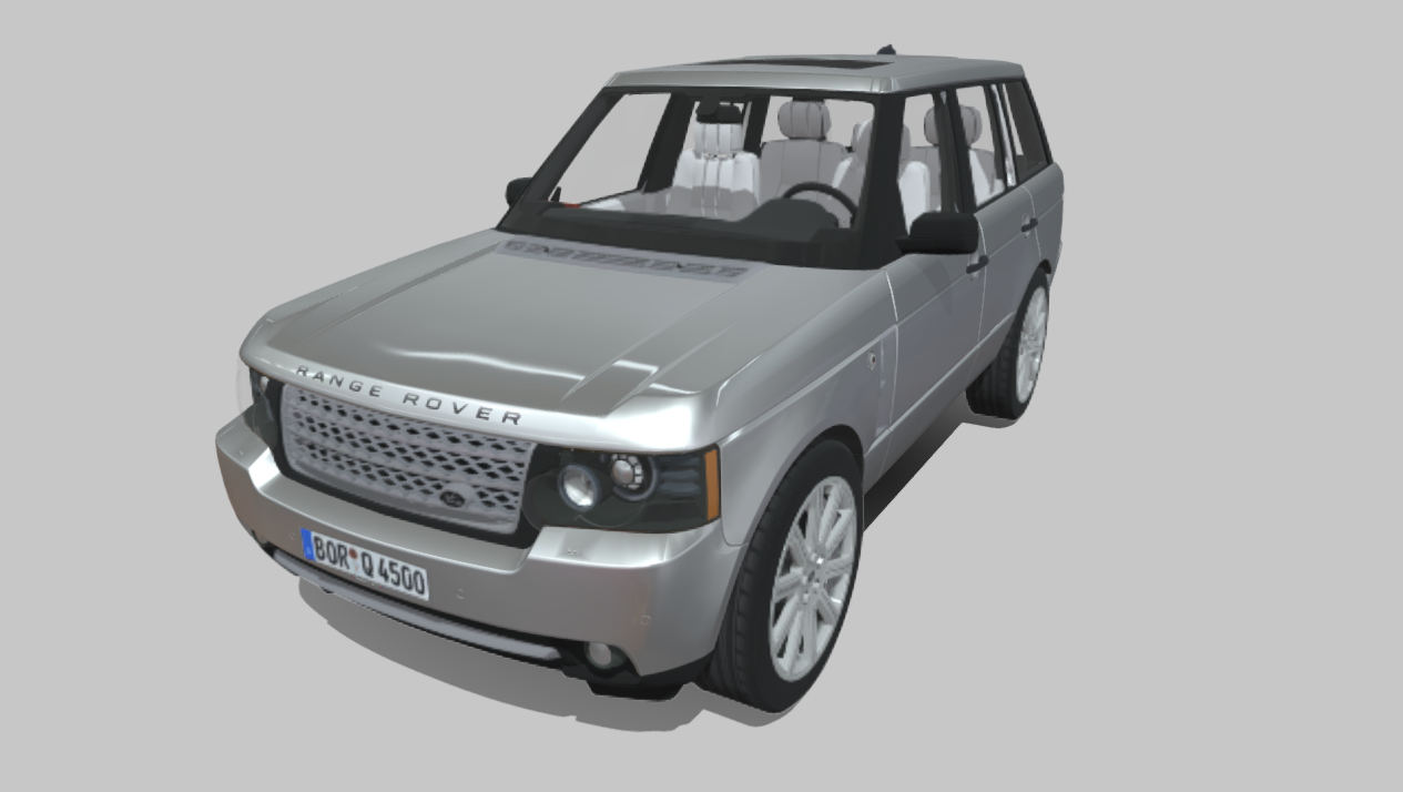2010 Land Rover Range Rover Supercharged 3d model