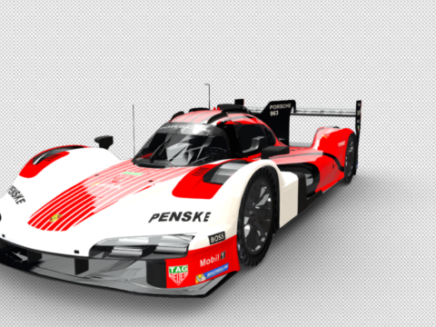 2024 Porsche 963 3d model