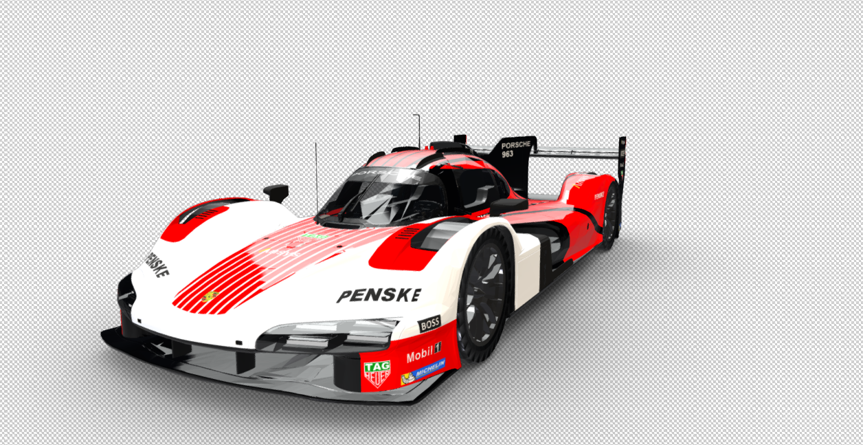 2024 Porsche 963 3d model