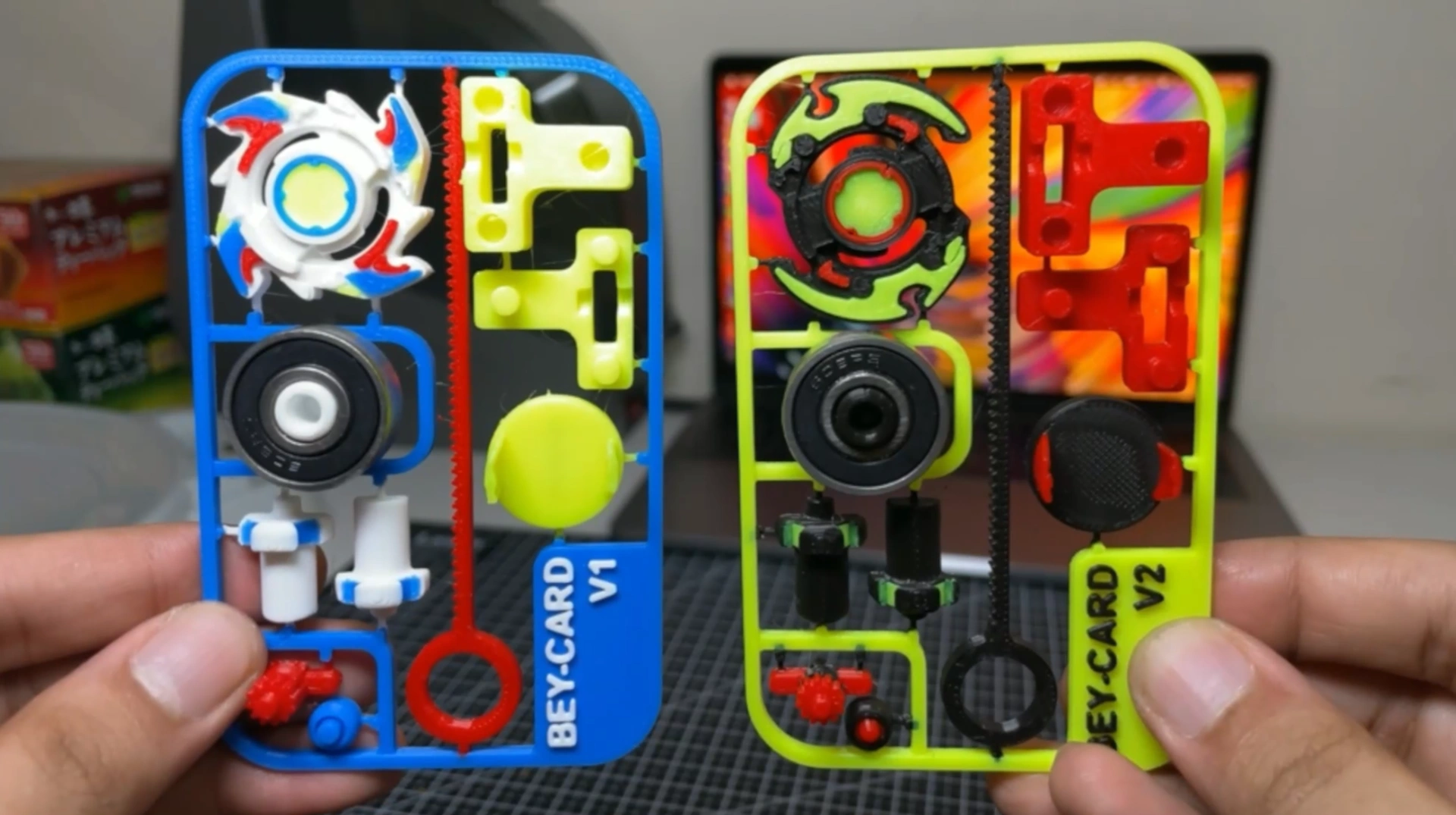 Beyblade Kit Card3 3d model