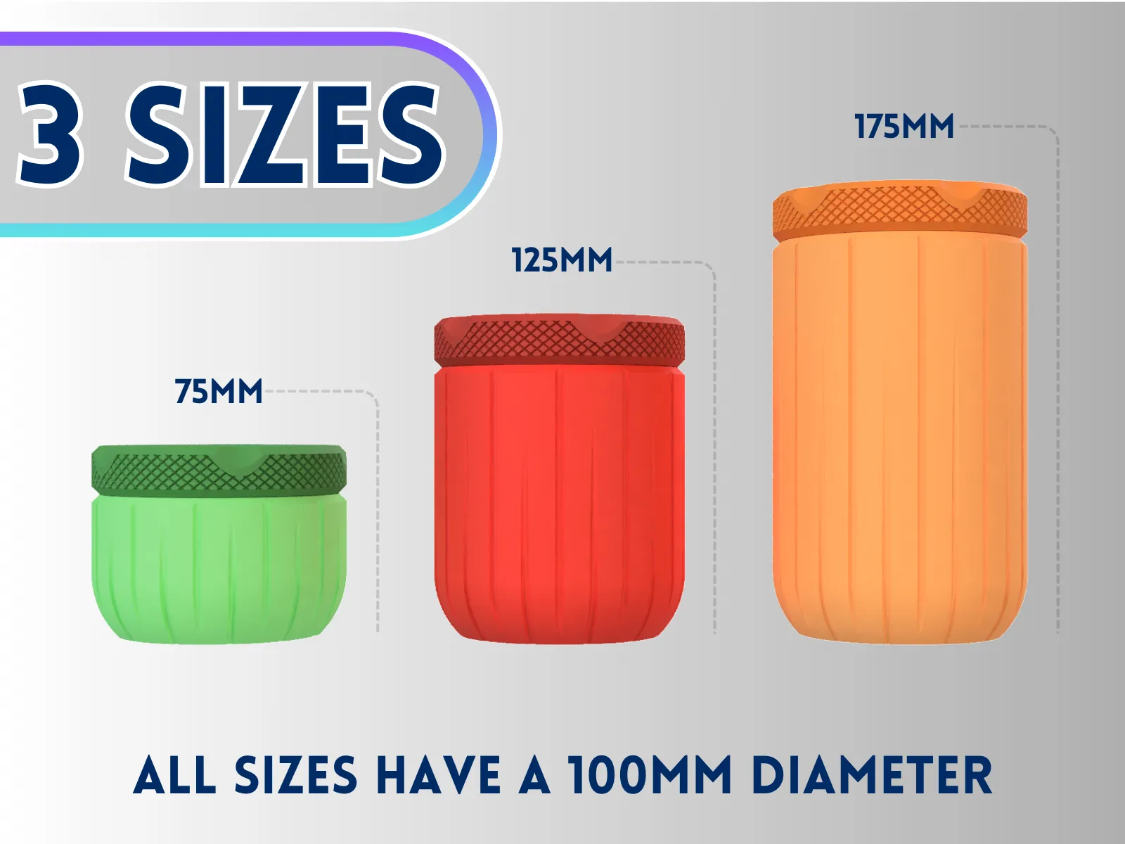 Canister Set2 3d model