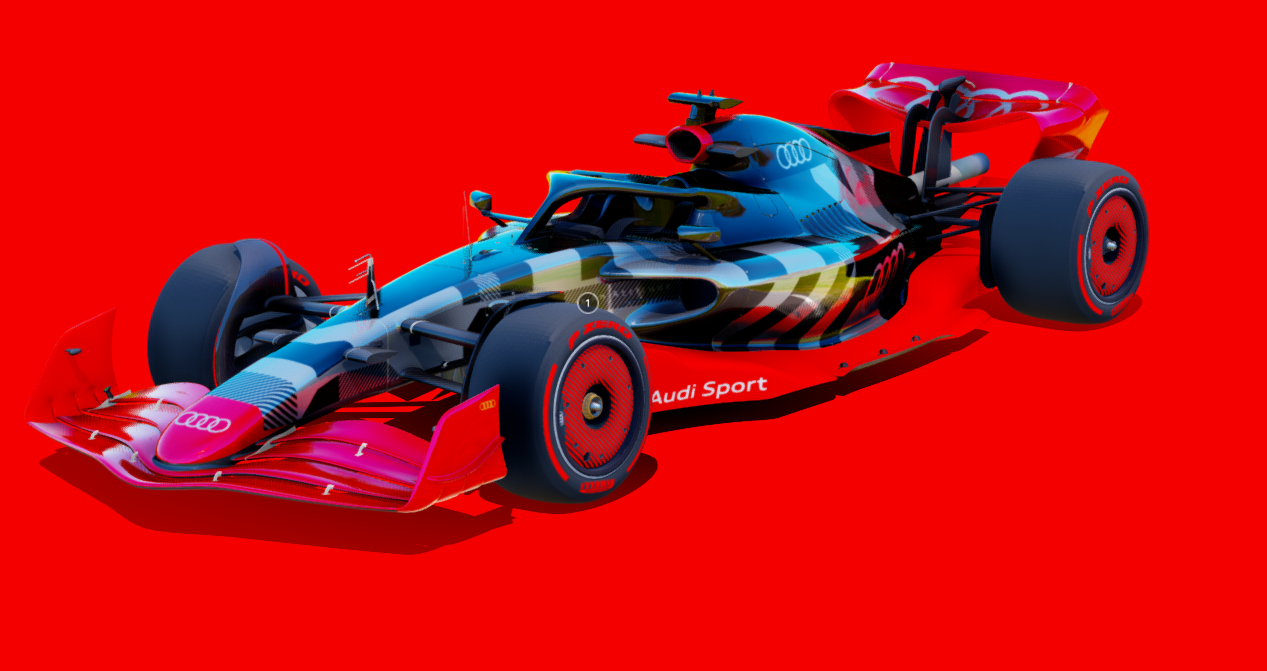 F1 Audi 2026 3d model