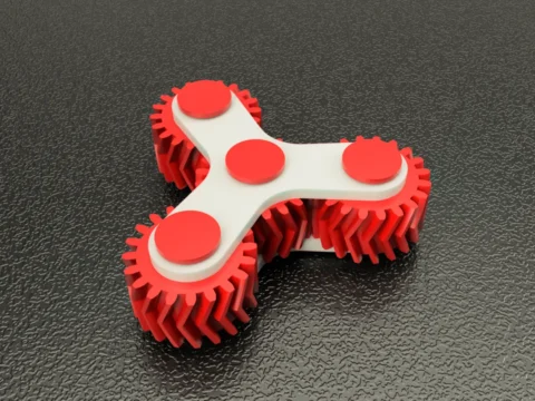 Fidget spinner GearSpinner 3d model