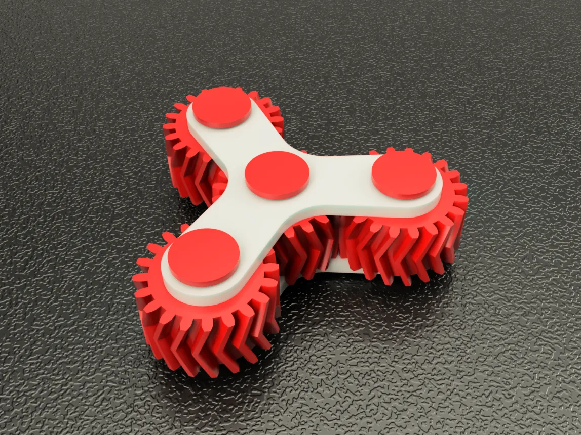 Fidget spinner GearSpinner 3d model