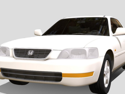 Honda Saber 1995 3d model