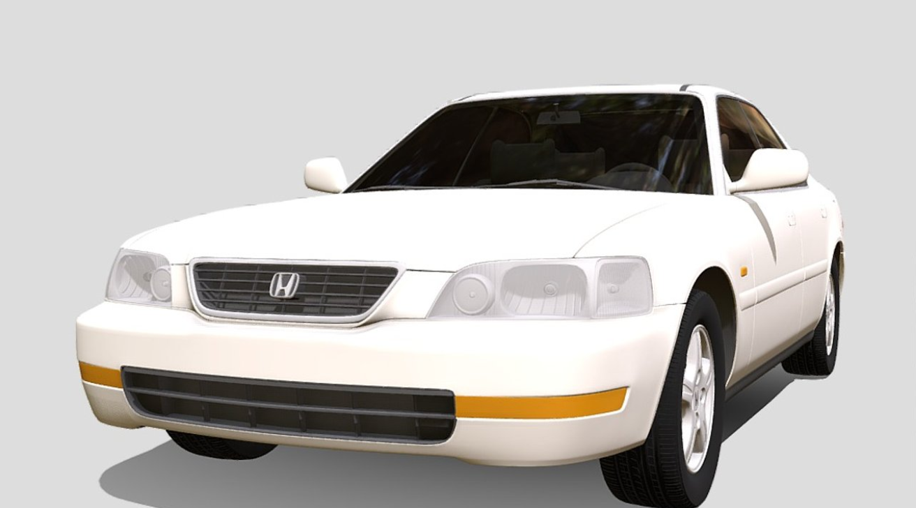 Honda Saber 1995 3d model