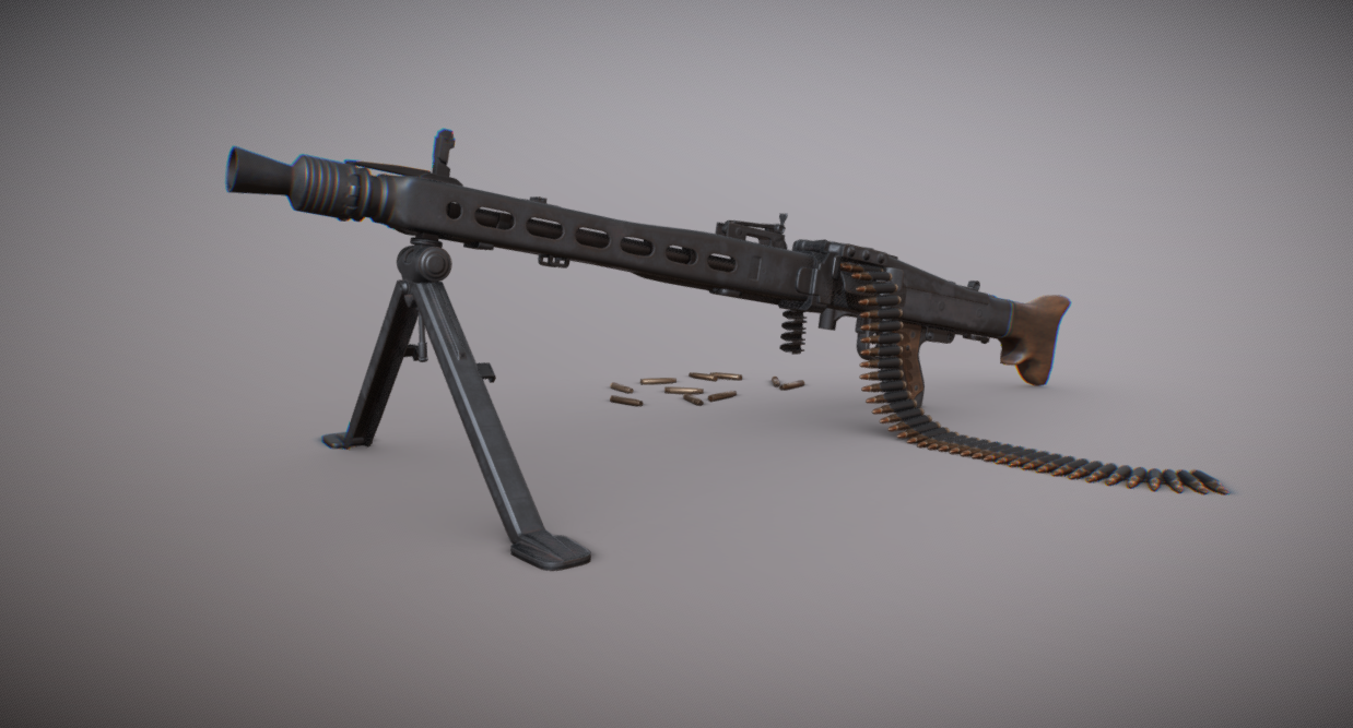 MASCHINENGEWEHR (MG 42) 3d model
