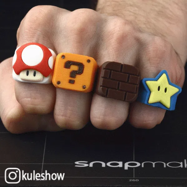 Mario Rings 3d model