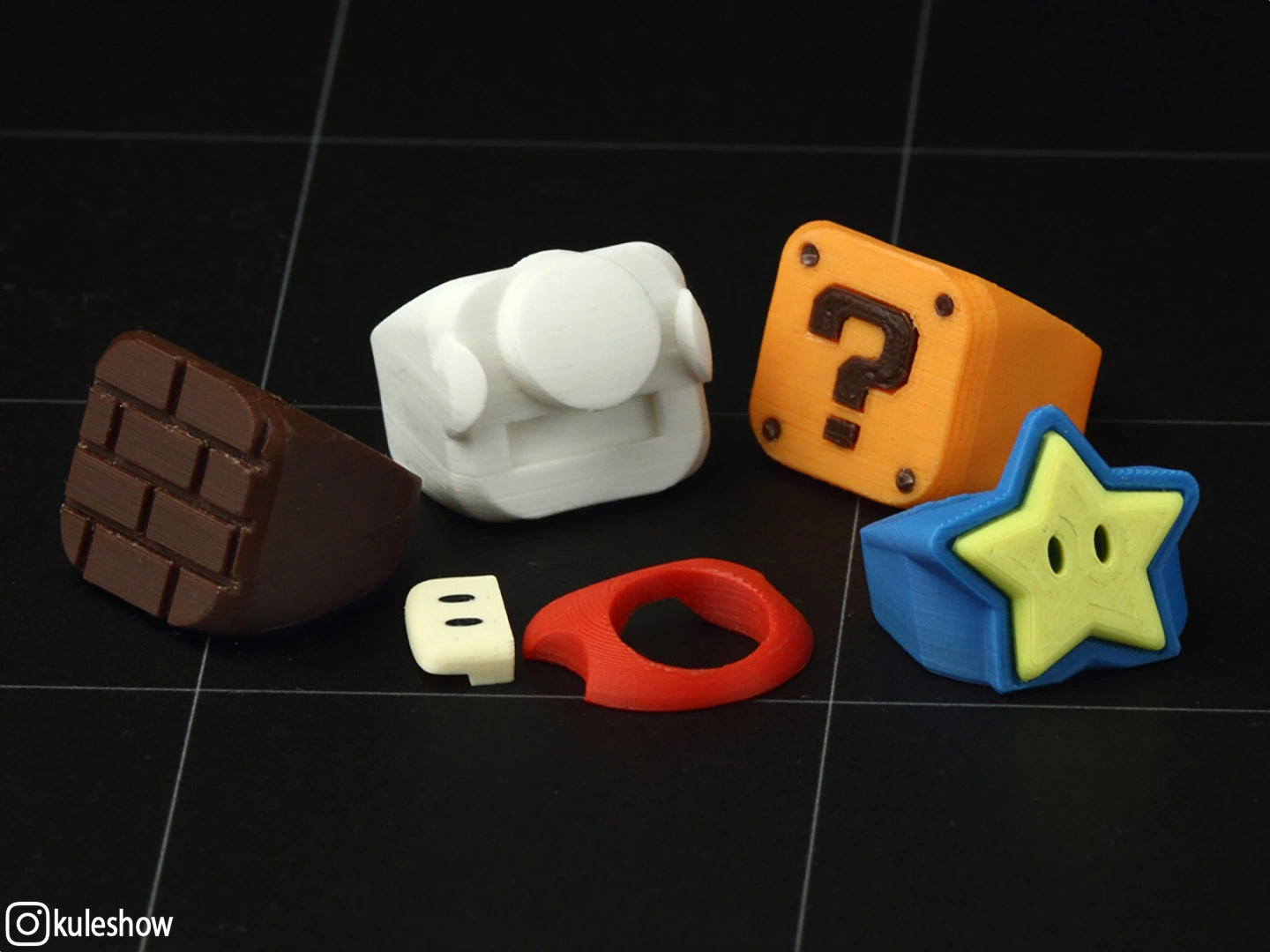 Mario Rings - DownloadFree3D.com