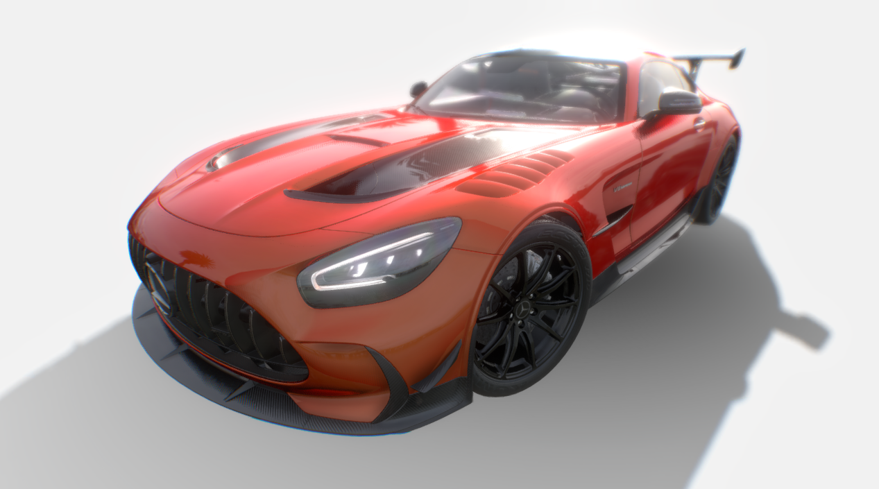 Mercedes-Benz AMG GT Black Series 3d model
