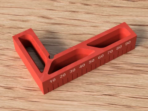 Mini Square tool 3d model