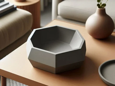 Minimalist Designer Bowl 3d model