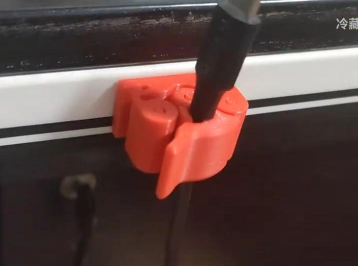 Quick release cord clamps 3d model
