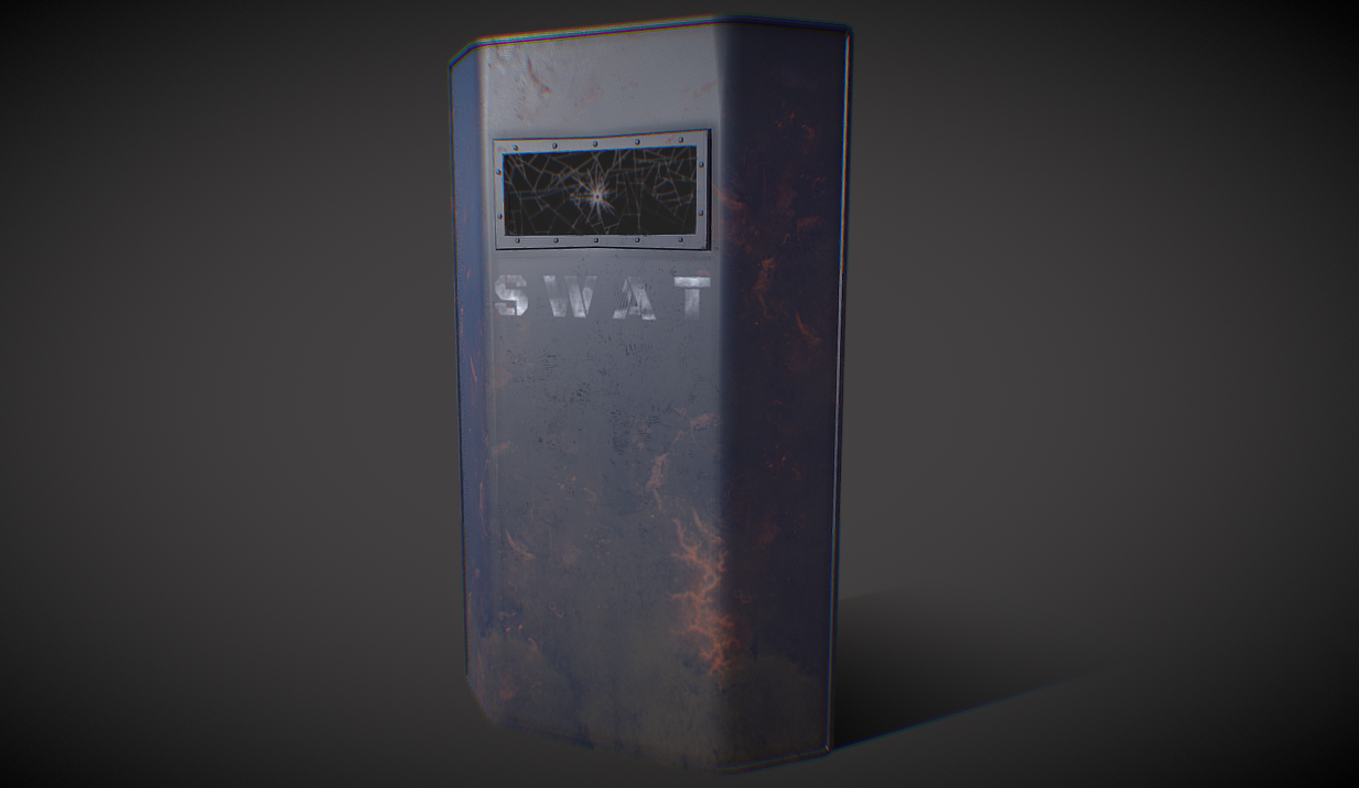 Riot Shield 3d model