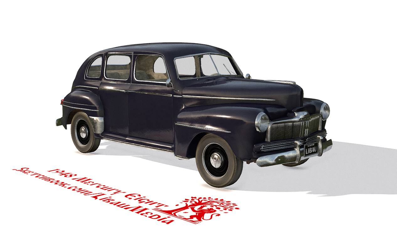 Almost 1948 Mercury 3d model