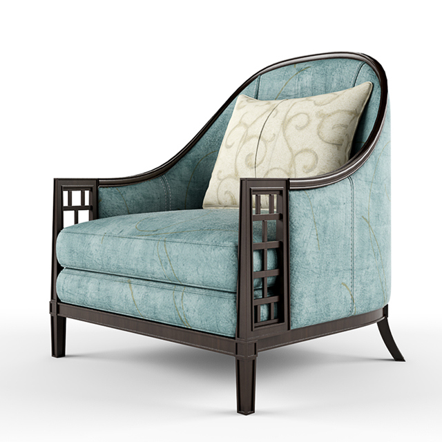 Arabic Armchair 3d model