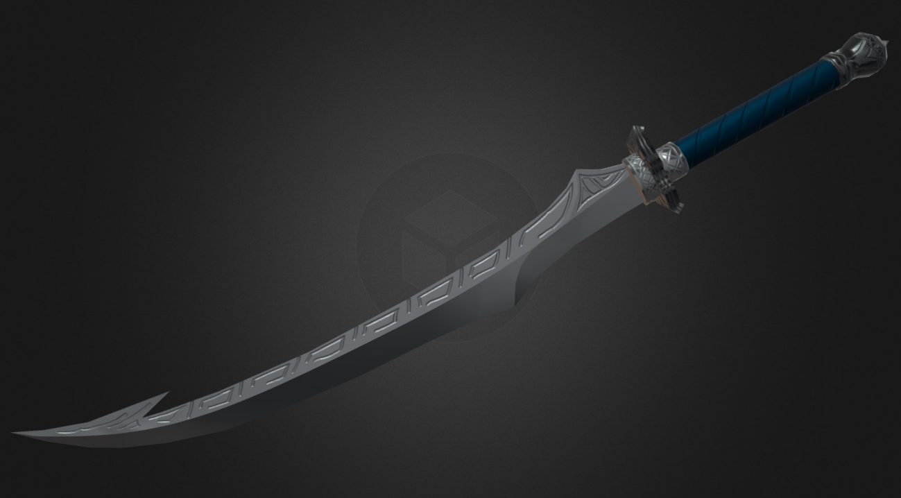 Assassin Sword 3d model