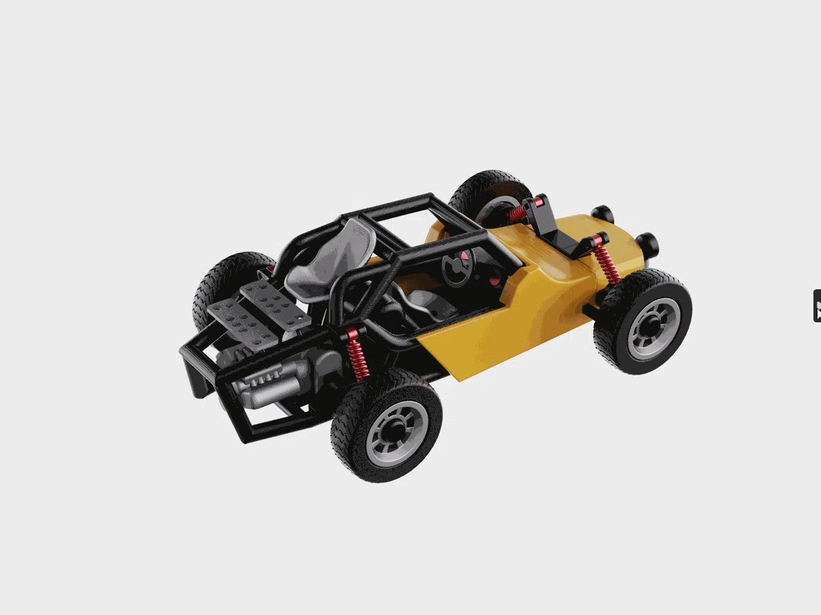 BATTLEGROUNDS BUGGY2 3d model