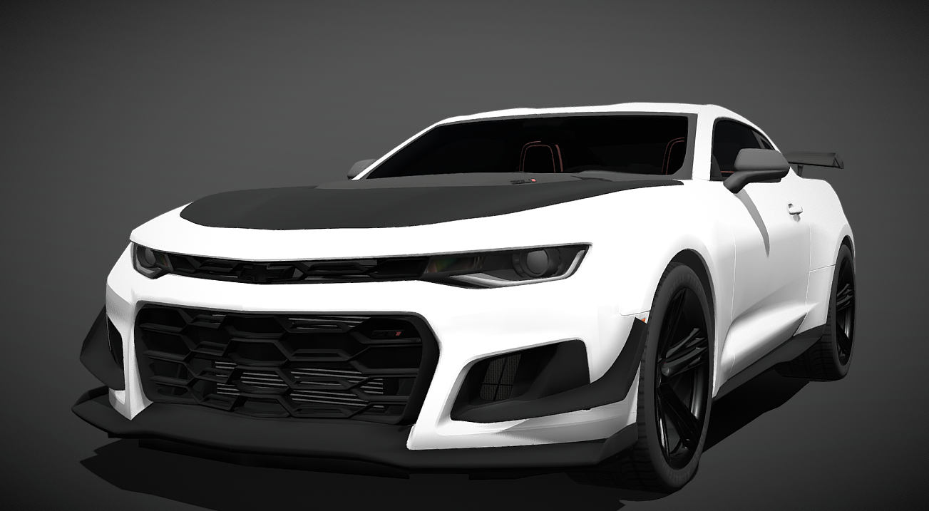 Chevrolet Camaro ZL1 1LE 3d model