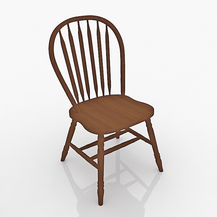 Classic Dinner Chair 3d model