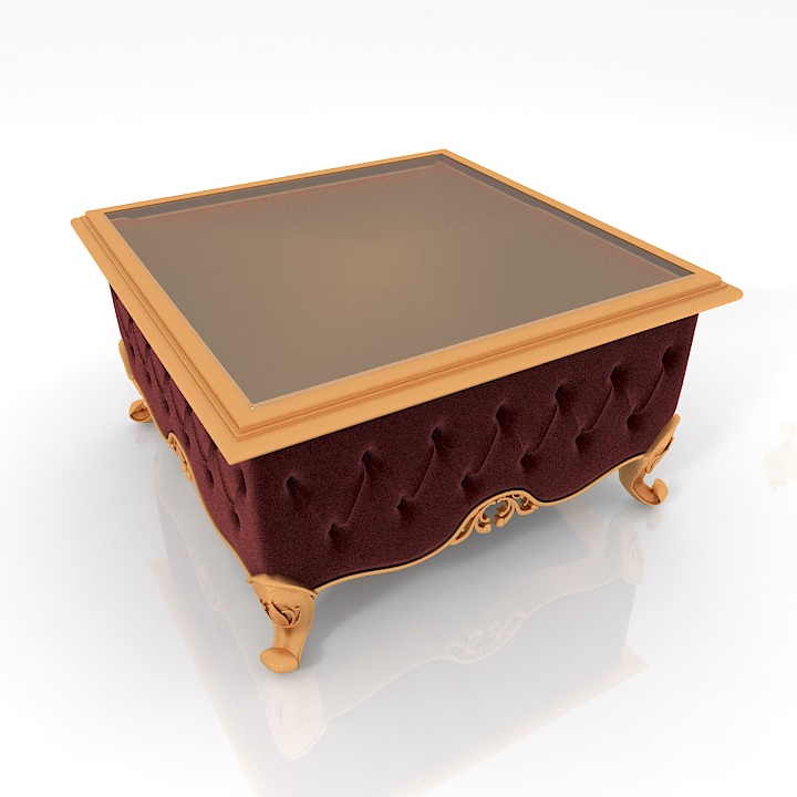 Coffee Table Classic 3d model