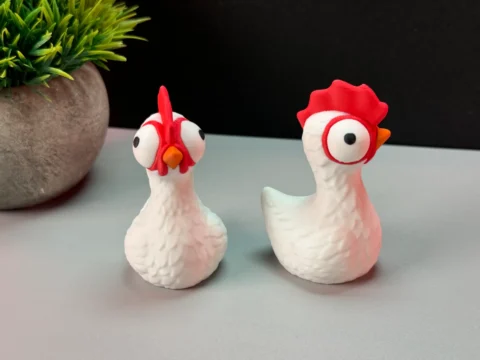 Cute Chicken 3d model