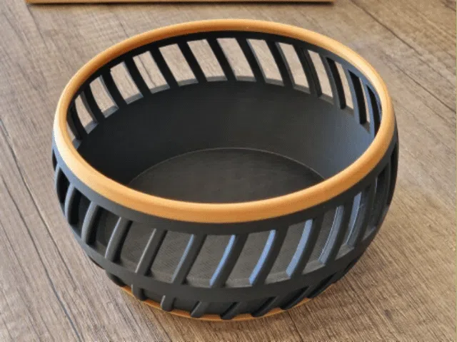 Decorative bowl in small and large set of 82 3d model