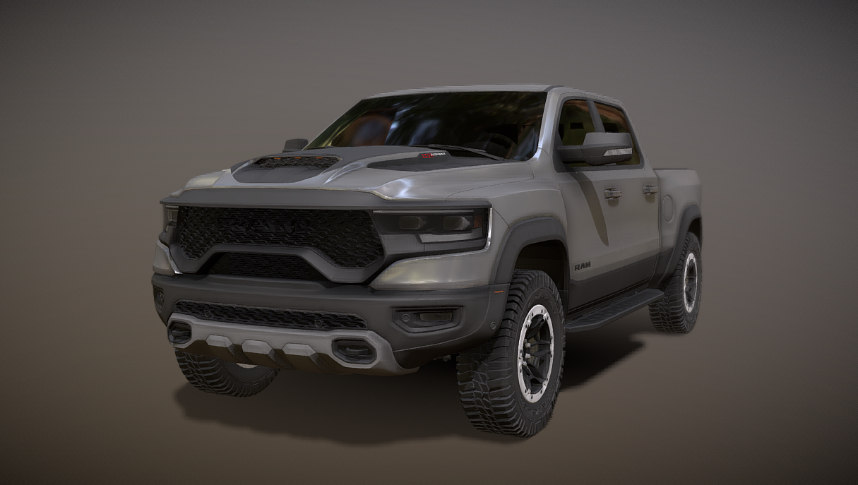 Dodge Ram 1500 TRX 3d model